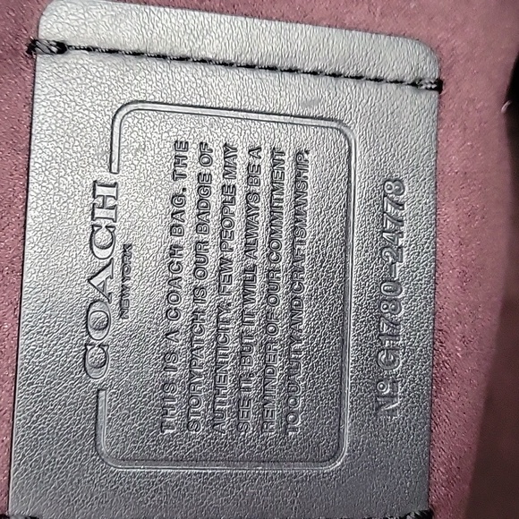 Coach Black Coated Leather Metropolitan Laptop Bag w Crossbody Strap - Picture 13 of 16